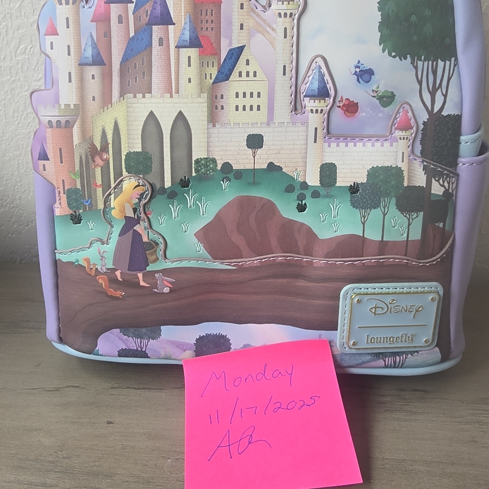 Disney Loungefly Sleeping Beauty Castle Backpack